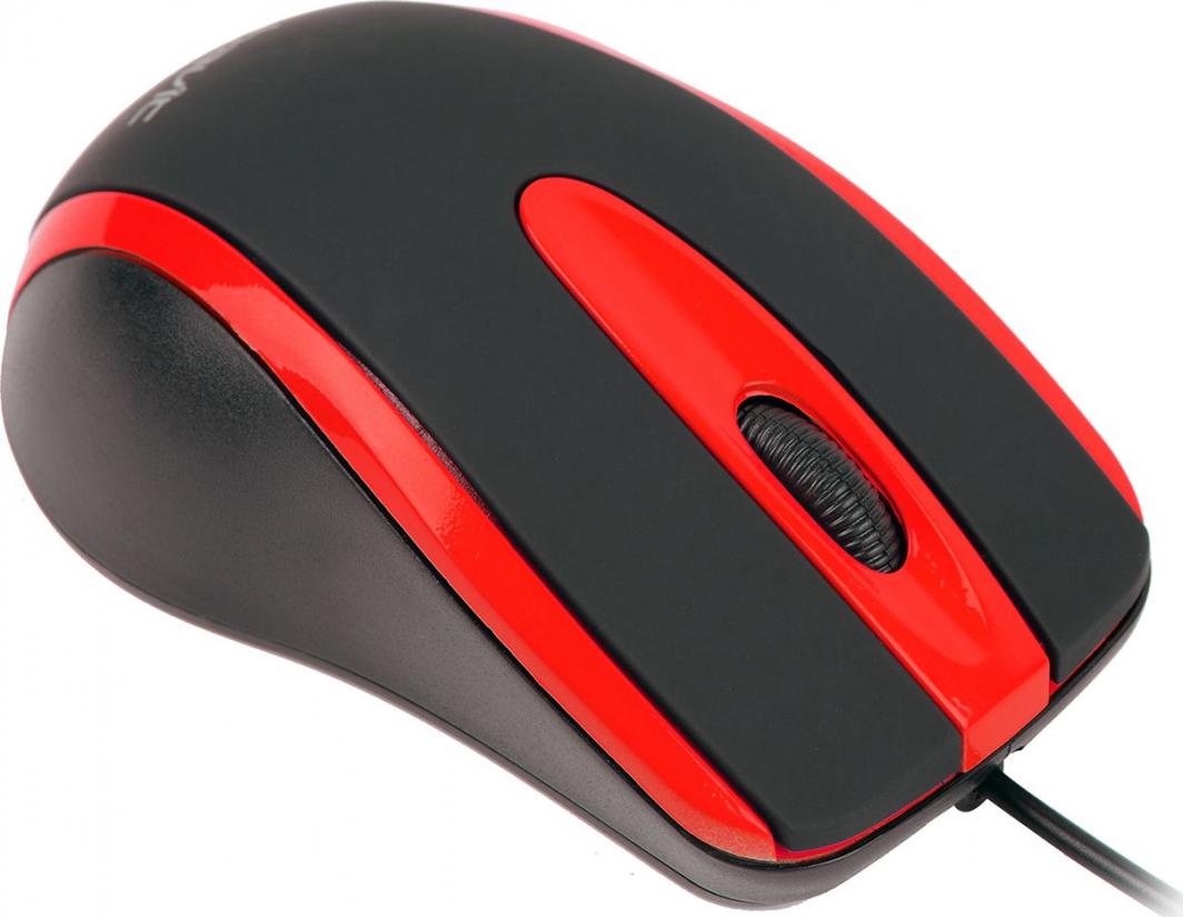 Maus Havit MS753, me kabllo, i zi/kuq