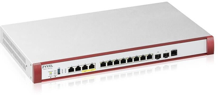 Shfaq detaje për Firewall ZYXEL USG FLEX700 H Series 8x100/1000 2x100/1000/2500 2xSFP+ 2x PoE+ 1x USB + 1 YR Security bundle Firewall ZYXEL USG FLEX700 H Series 8x100/1000 2x100/1000/2500 2xSFP+ 2x PoE+ 1x USB + 1 YR Security bundle