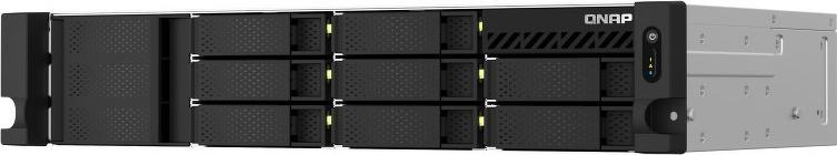 Server skedarësh Qnap TS-873AeU-RP-4G, 8 slote, rack 2U, i zi