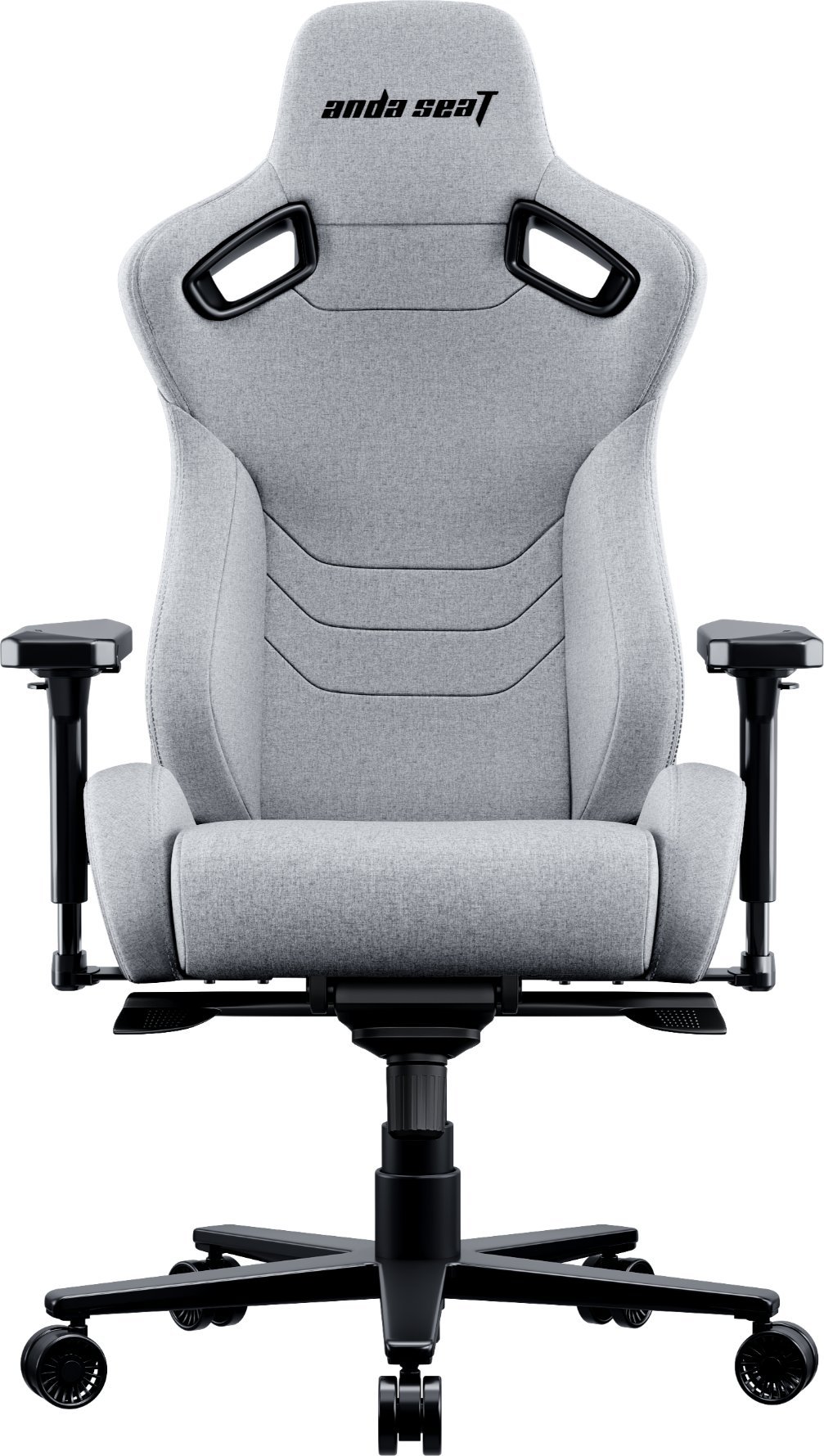 Гејминг столица Anda Seat Kaiser 2 Pro Premium, големина XL, материјал штоф, сива