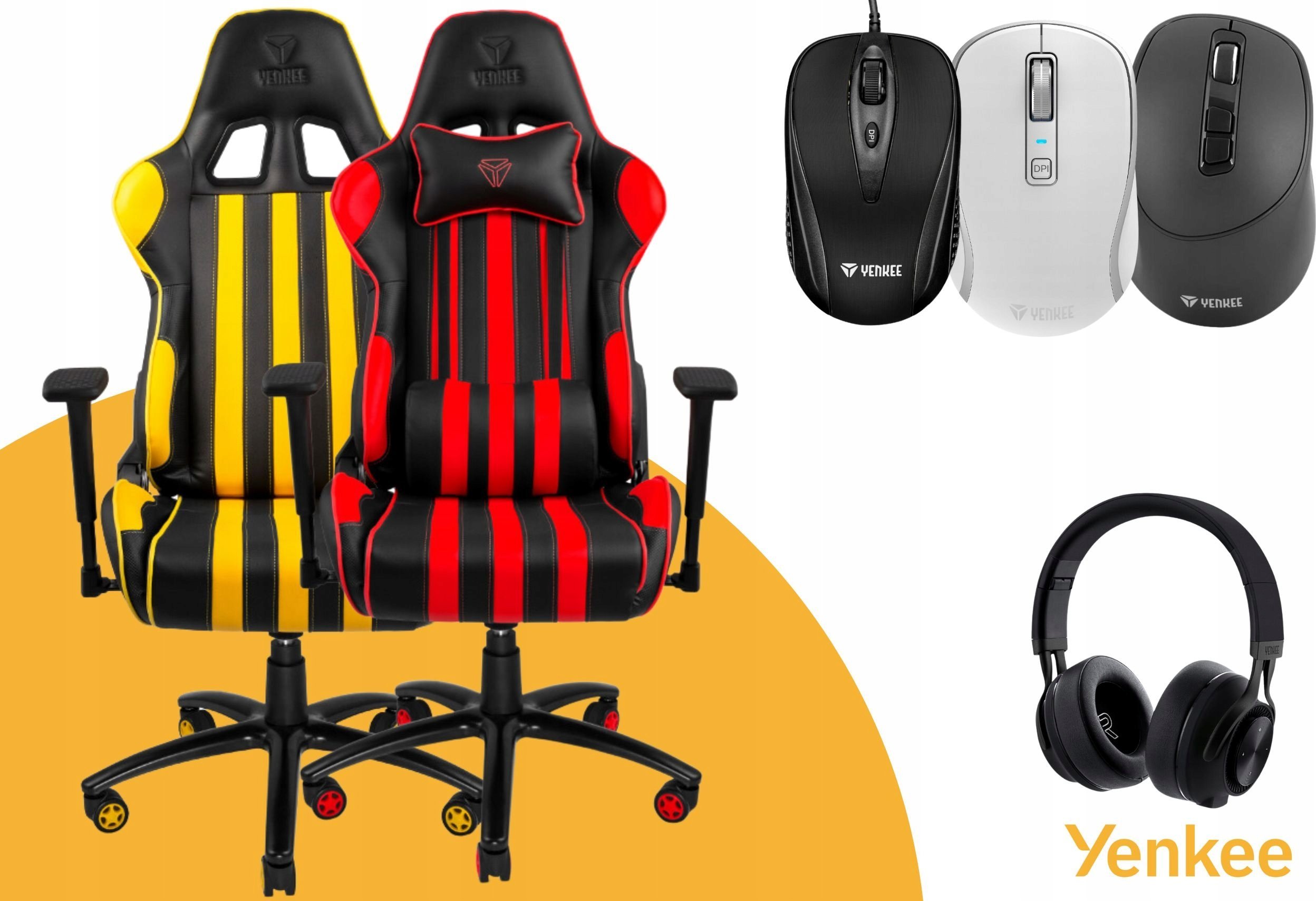 Kufje gaming Yenkee YHP 3300WE Apex WL, wireless, 7.1 surround, të bardha