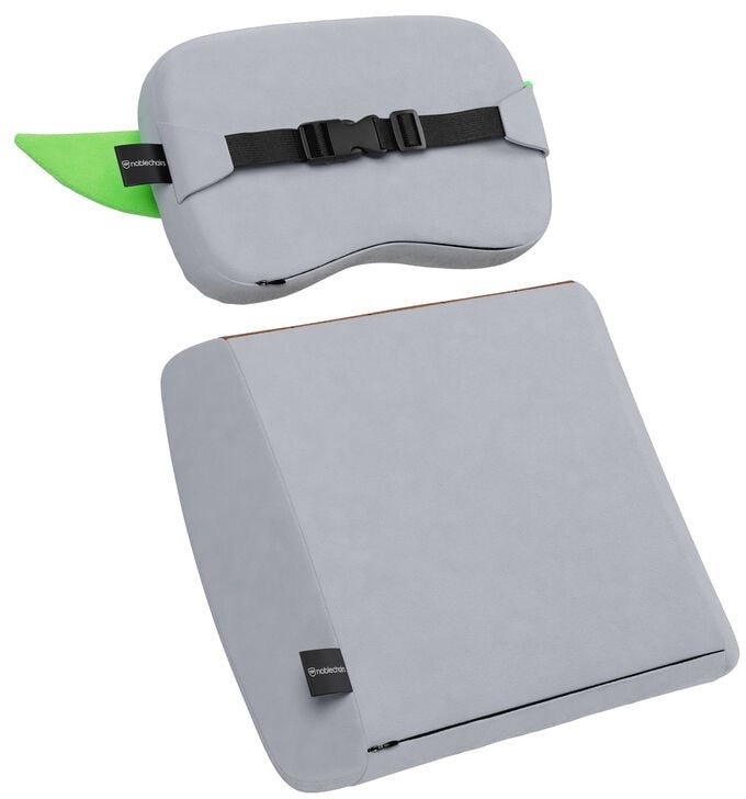 Set jastëkësh gaming noblechairs Grogu Edition, memory foam, 2 copë, shumëngjyrësh