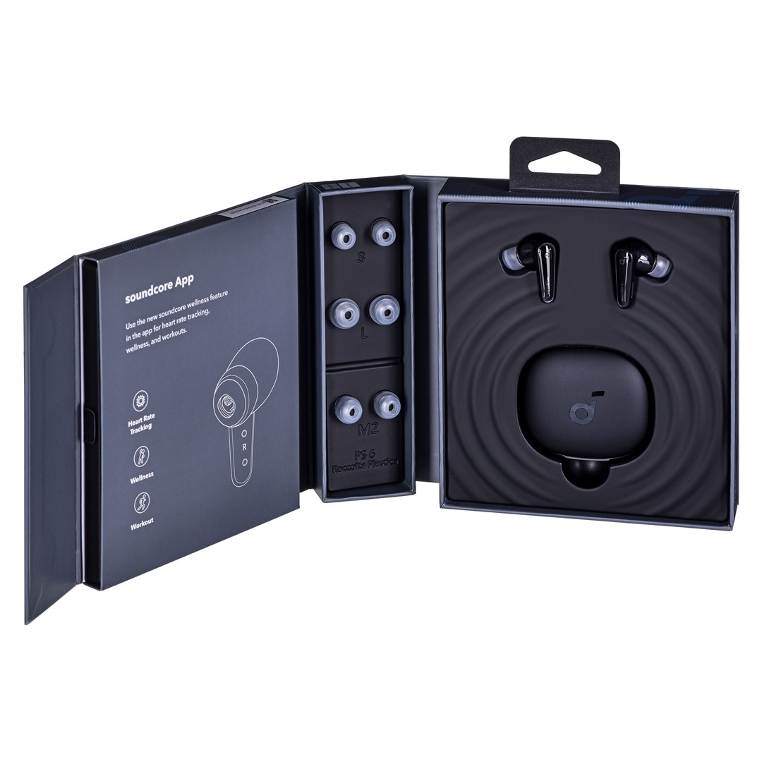 Dëgjuese Soundcore A3953G11, True Wireless Stereo (TWS), të zeza