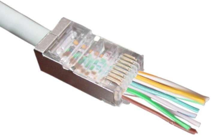 Мрежен конектор Microconnect CON6AFTPE, RJ45, Cat6a FTP, проѕирен
