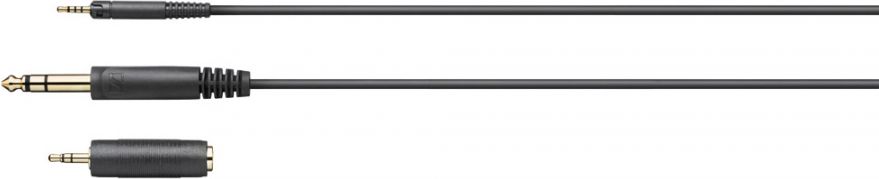 Kufje Sennheiser HD 569, rreth veshit, me kabllo, të zeza