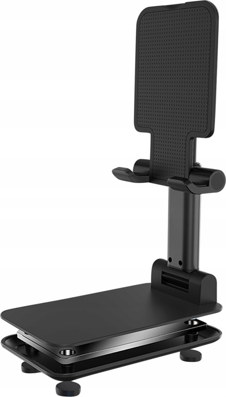 Држач за телефон и таблет Xrec Holder Stand, универзален, преклоплив, црн