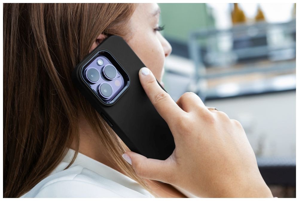 Mbulesë mbrojtëse FIXED MagFlow, për iPhone Air, MagSafe, e zezë