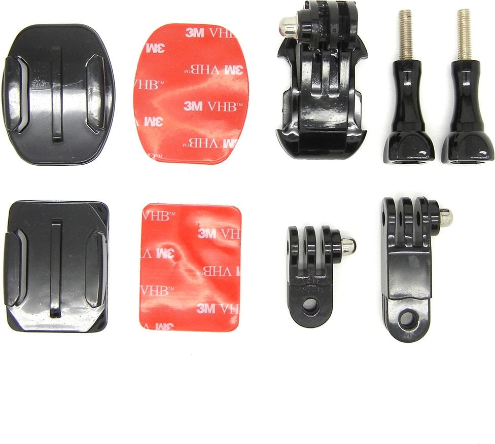 Mbajtëse për helmetë EasyPix GoXtreme 55236, për kamera aksion, e zezë