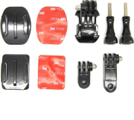 Mbajtëse për helmetë EasyPix GoXtreme 55236, për kamera aksion, e zezë