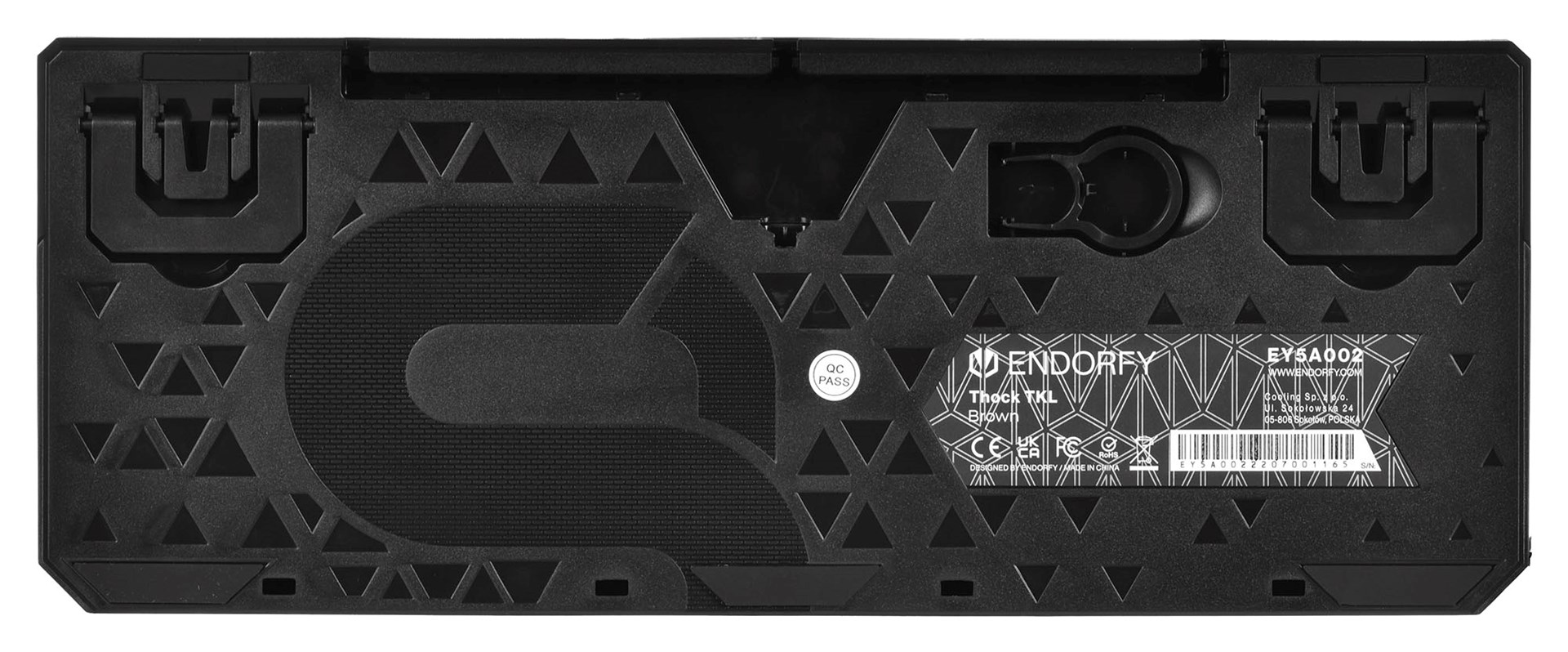 Tastierë mekanike Gaming Endorfy THOCK TKL, USB, Kailh Red, RGB