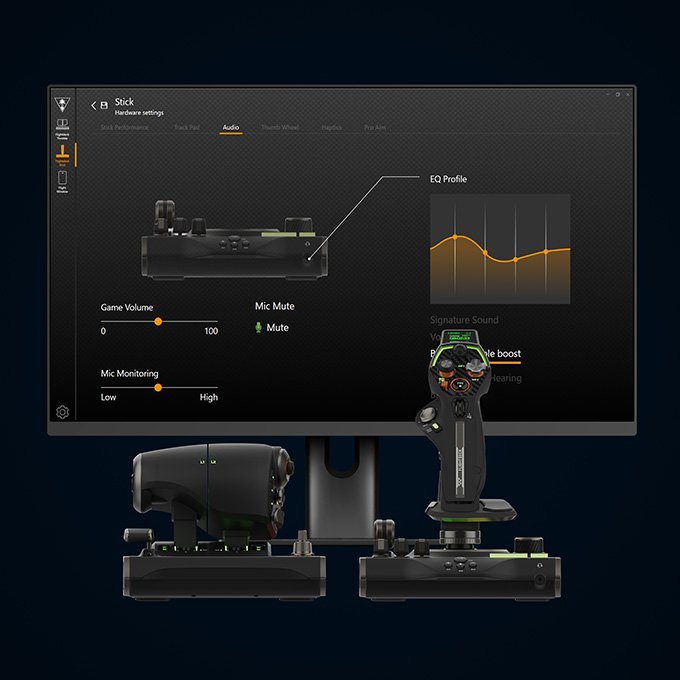 Joystick HOTAS Turtle Beach VelocityOne Flightdeck, me throttle, ekran me prekje, i zi