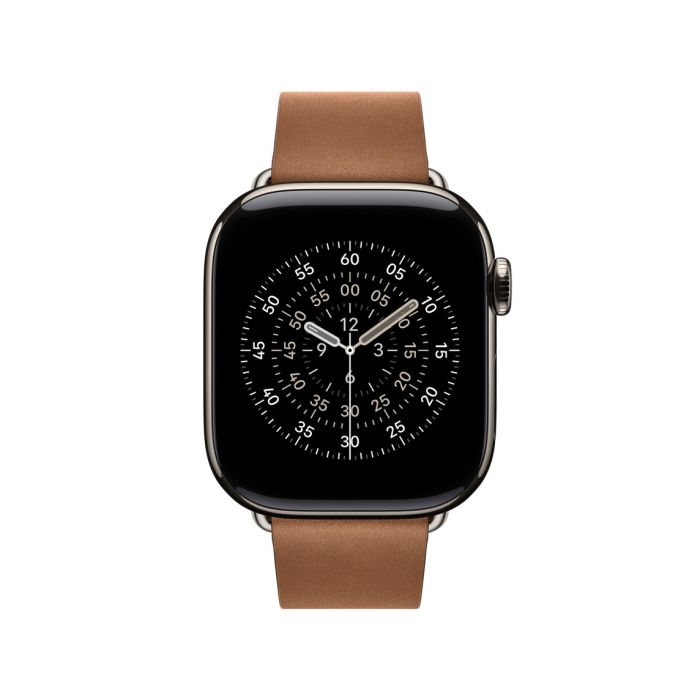 Apple Watch 42mm Modern Buckle, Caramel Modern Buckle, Small
