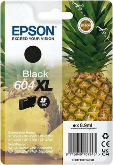 Ngjyrë për printer Epson Ink 604XL, e zezë 