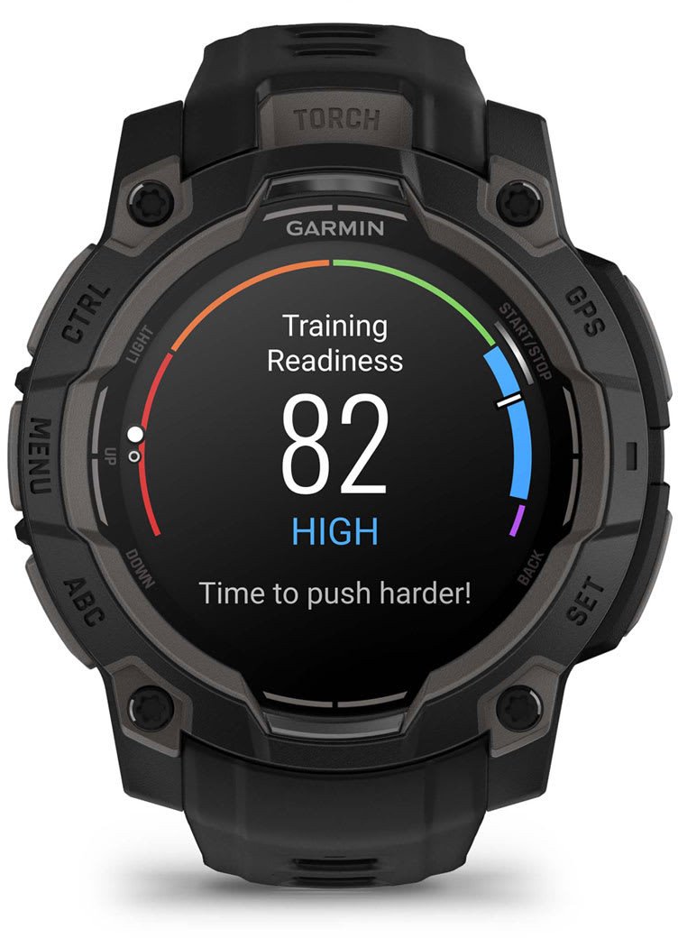 Часовник Garmin Instinct 3 AMOLED, 45 мм, црн