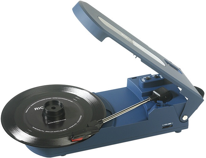 Gramafon portativ Ricatech RTT22, i kaltër