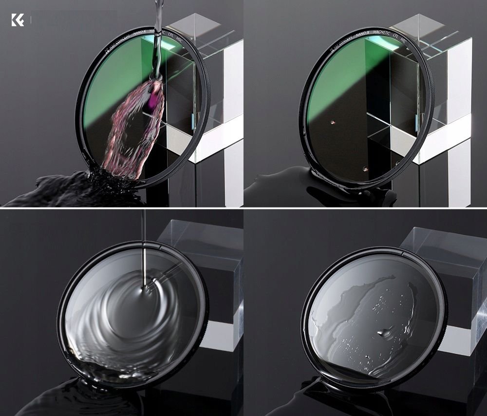 Filtër magnetik CPL K&amp;F Concept Nano X 67mm, për objektiv fotografik