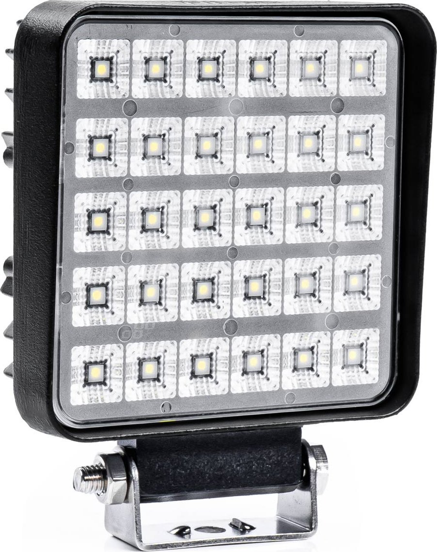 Dritë pune AMiO 03245, LED, IP67, me çelës, e zezë