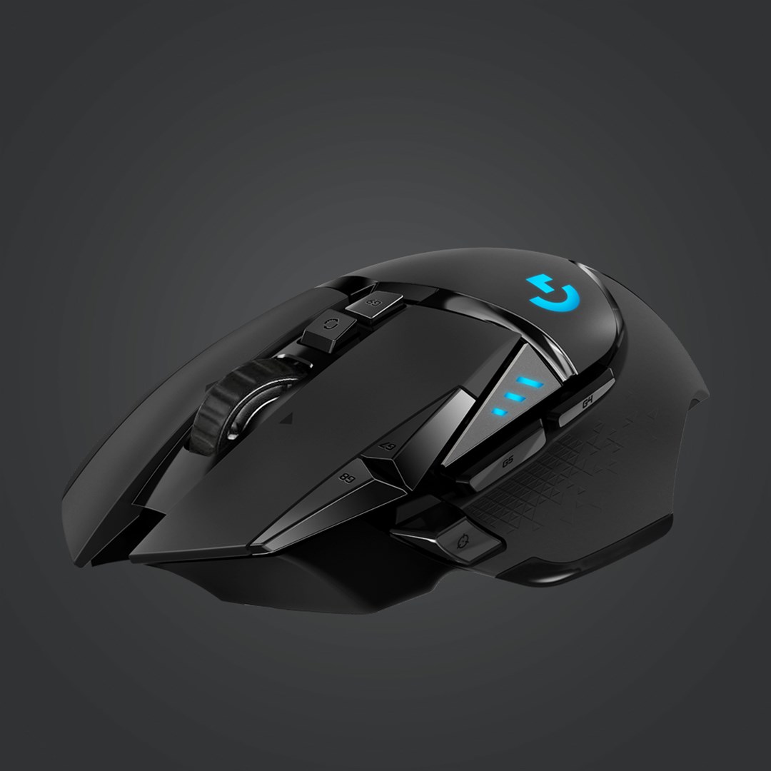 Maus Logitech G502, Gaming, RF Wireless, i zi