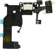 Shirit fleksibël Partner Tele.com për iPhone 5, konektor karikimi, i bardhë