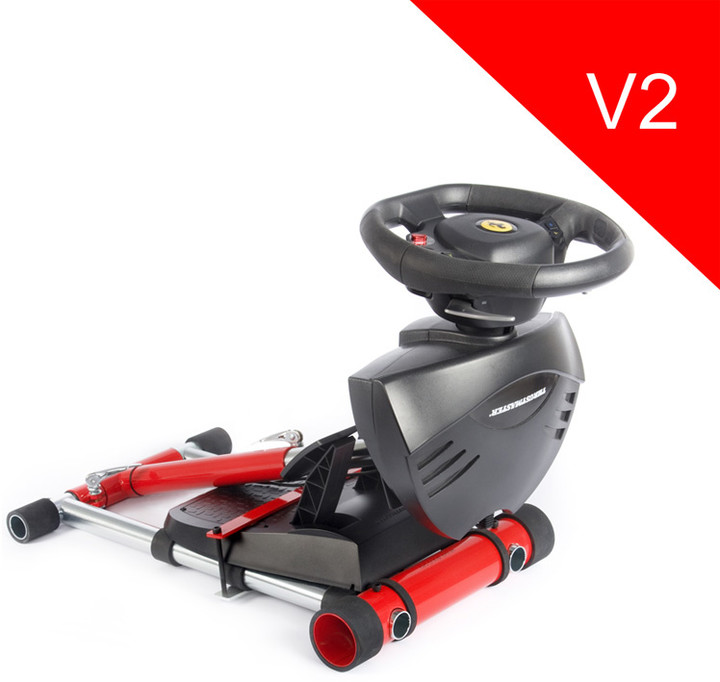 Држач Wheel Stand Pro за Thrustmaster F458 SPIDER / T80 / T100 / F458 / F430 тркала V2 ROSSO, црвен