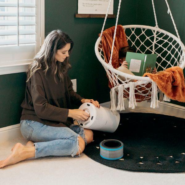 Leitz TruSens Allergy and Flu Антивирусен 3-во-1 HEPA Филтер Барабан