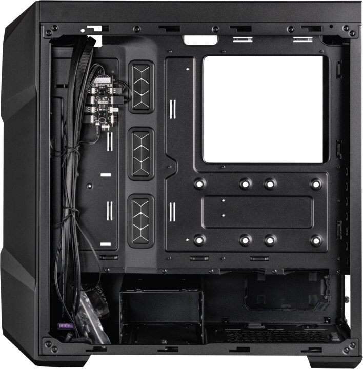 Kasë kompjuteri Cooler Master MasterBox TD500 MESH V2, anësore transparente, e zezë