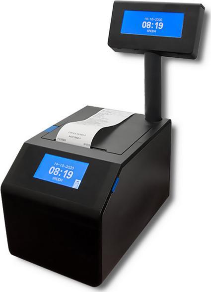 Rrolë termike Qoltec, 57x40 mm, 55 g/m², e bardhë