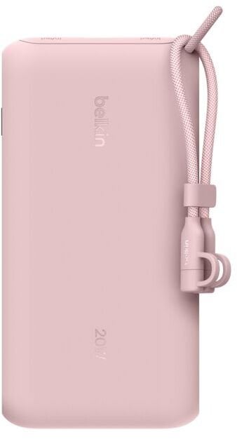 Power bank Belkin BPB028HQPK, 20000mAh, 20W, rozë