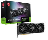 Kartelë grafike MSI VGA NVIDIA GeForce RTX 4070 GAMING X SLIM, 12GB GDDR6X