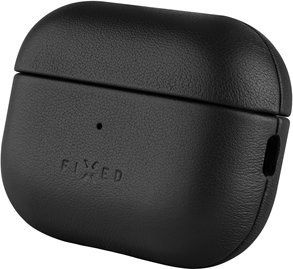 Rast lëkure FIXED PodsLeather për AirPods Pro 2, MagSafe, i zi
