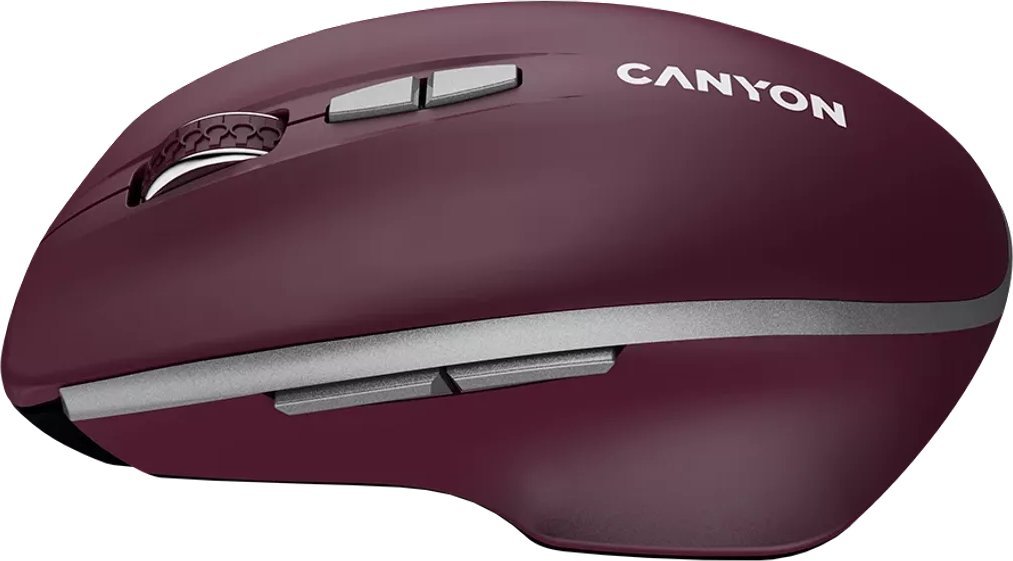 Гејминг глушец Canyon MW-21, безжичен, 1600 DPI, црн