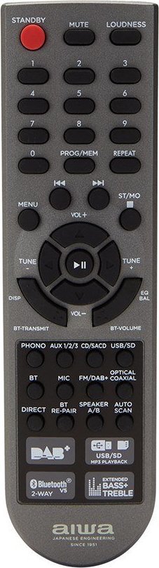 Receiver stereo Aiwa AMR-200DAB, Bluetooth, DAB+/FM, i zi