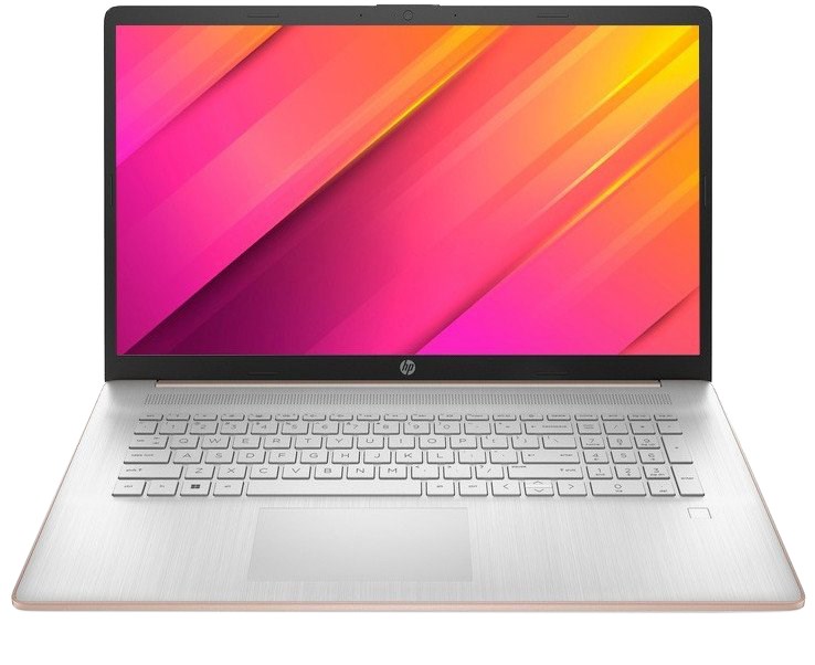 Laptop HP 17t-cn300, Intel Core i5-1334U, 17.3", 8GB RAM, 256GB SSD, rozë
