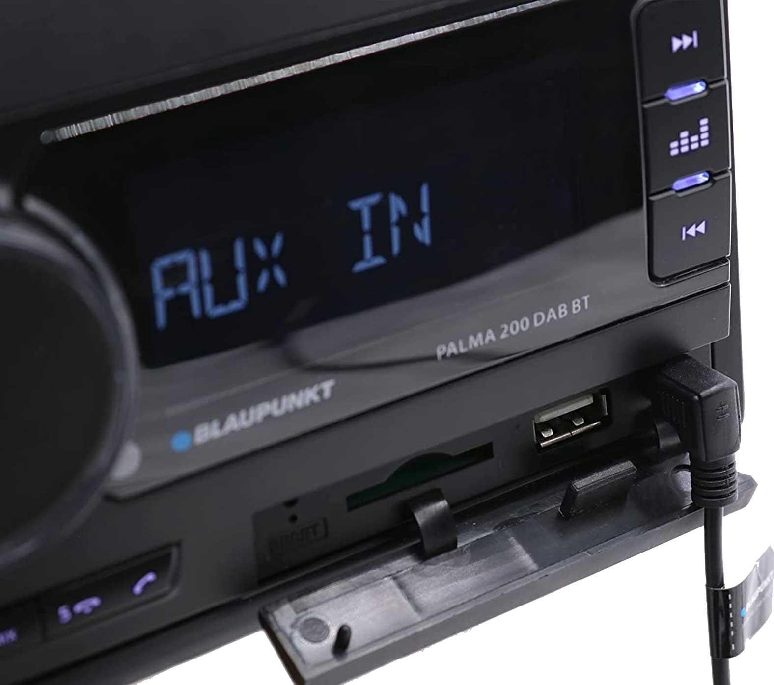 Radio makine Blaupunkt Palma 200 DAB BT, 2 DIN, Bluetooth, e zezë