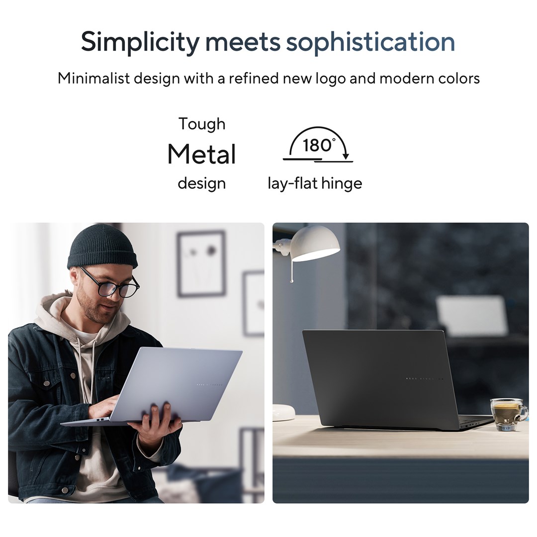 Laptop ASUS Vivobook S, 15.6", Intel 185H, 32 GB RAM, 1 TB SSD, i zi