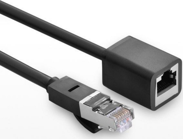 Kabllo zgjatuese rrjeti UGREEN 11283, Ethernet RJ45 Cat 6, 5m, e zezë