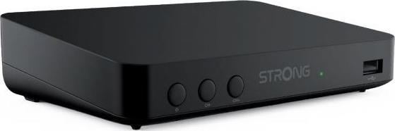 Marrës digjital Strong SRT 8208, DVB-T2, Full HD 1080p, i zi