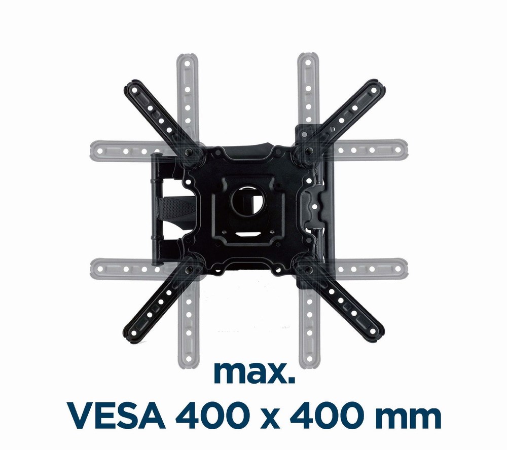 Mbajtëse muri për TV Gembird WM-55ST-01, 32"-55", e zezë