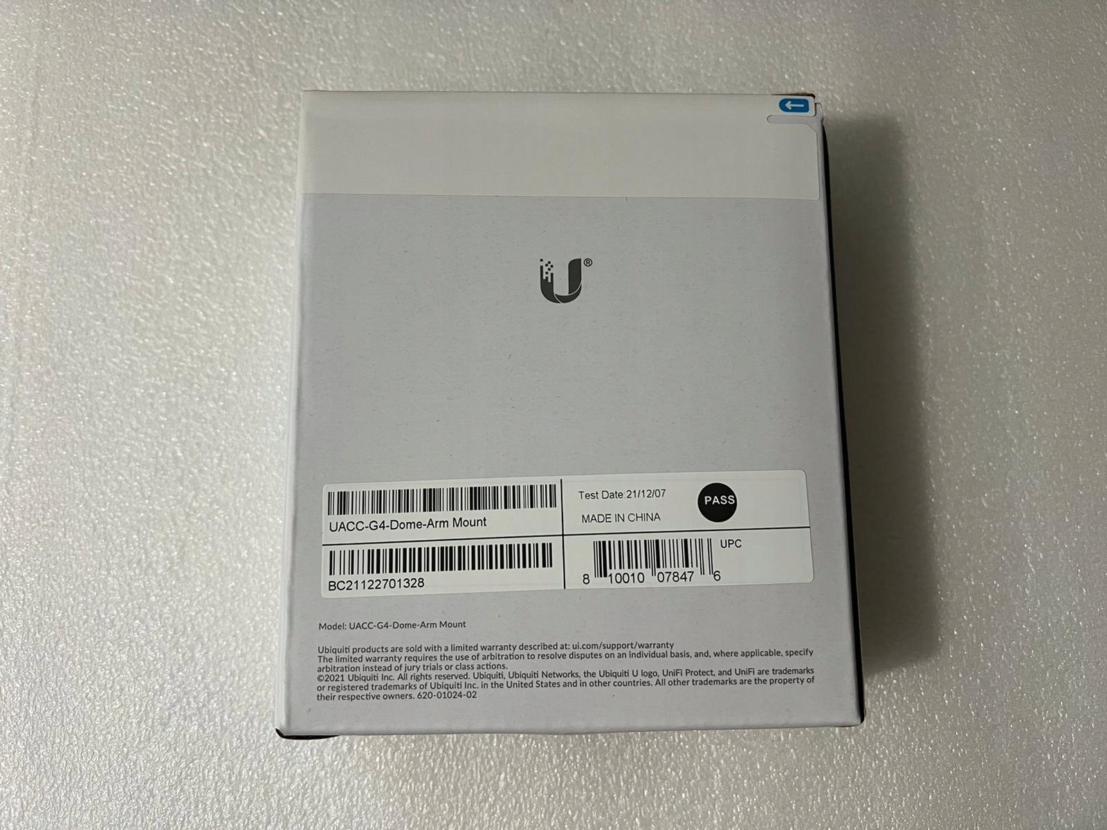 Kllapë montimi Ubiquiti Versatile Mount G4 Dome, për mur dhe shtyllë, e bardhë