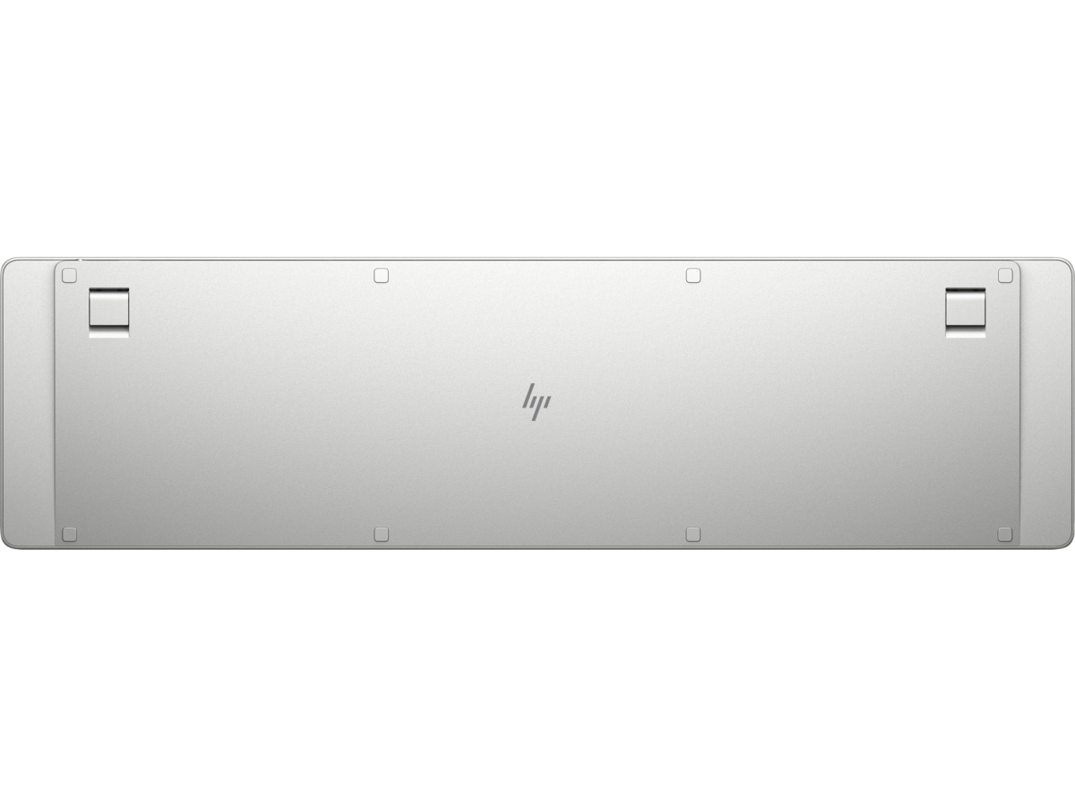 Tastierë wireless HP 970, butona të programueshëm, e bardhë