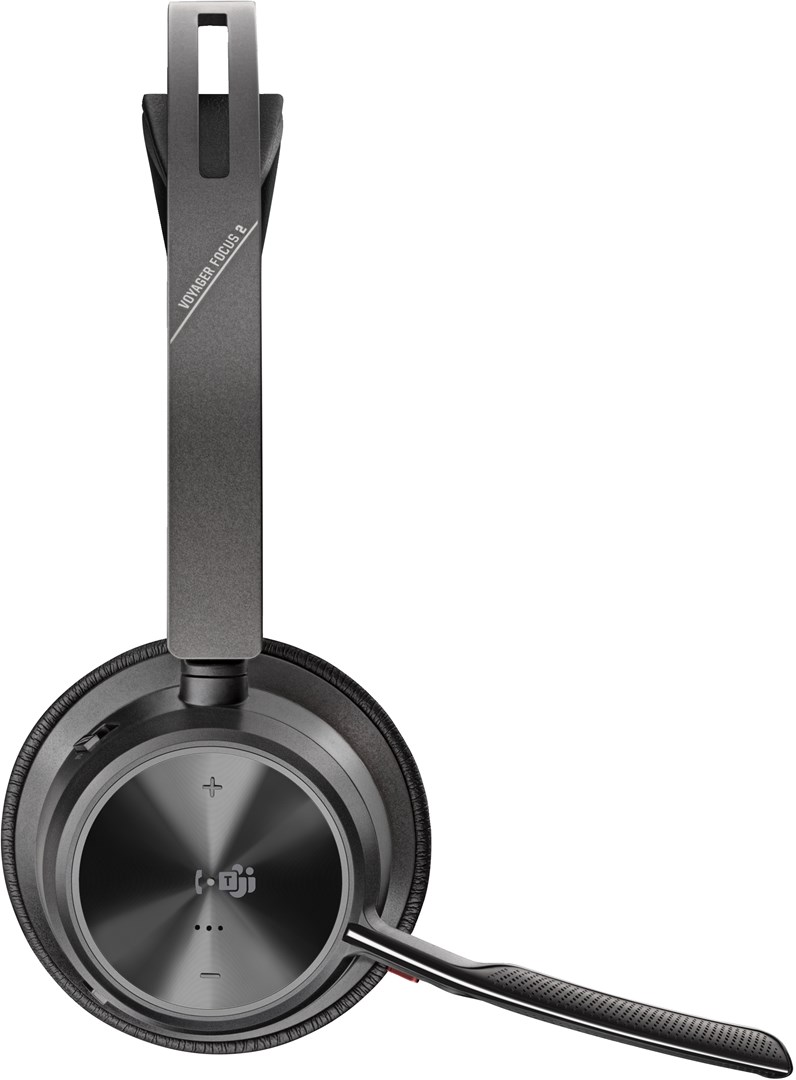 Kufje Poly Voyager Focus 2 UC USB-A, stereo Bluetooth, të zeza