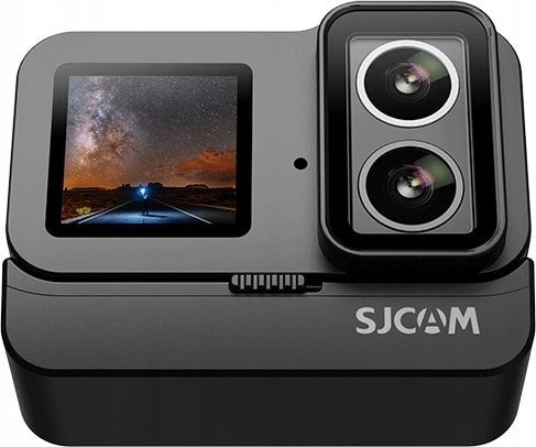Kamerë sportive SJCAM SJ20 Dual Lens, 4K Ultra HD, EIS, e zezë