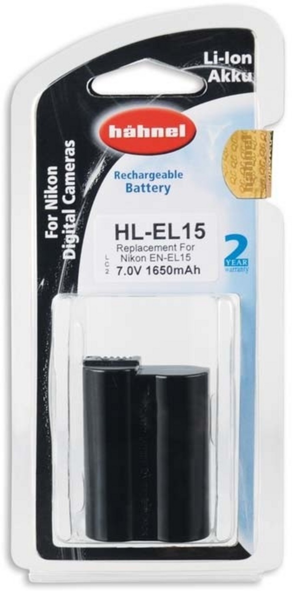 Bateri rezervë Hähnel për kamerë Nikon HL-EL15                  