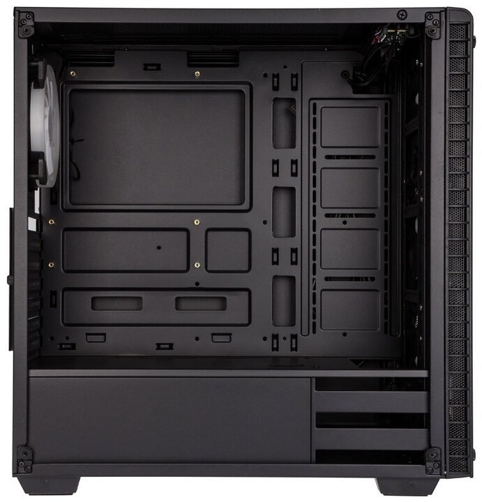 Kasë Kolink Observatory RGB Midi-Tower Tempered Glass, e zezë