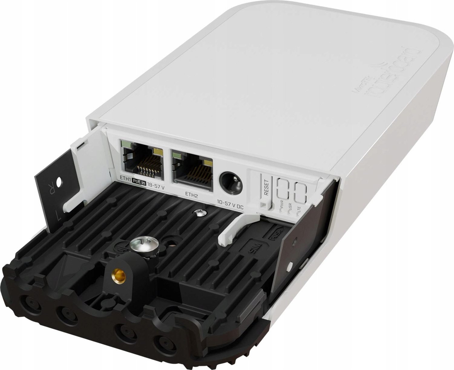 Access point Mikrotik WAP ac LTE Kit 2024, dual band, 300 Mbit/s, i bardhë