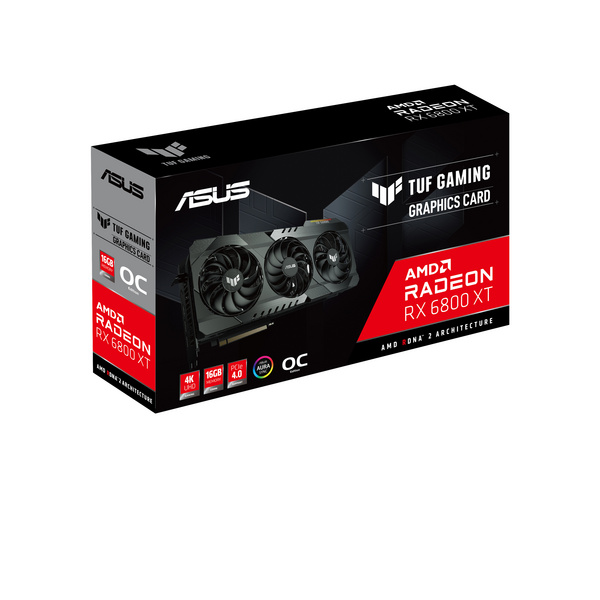 Kartelë grafike ASUS TUF Gaming TUF-RX6800XT-O16G-GAMING AMD Radeon RX 6800 XT 16 GB GDDR6