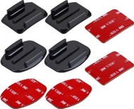 Set aksesorësh Puluz PU09 për GoPro dhe Osmo Action, ngjitëse 3M, mbajtëse montimi