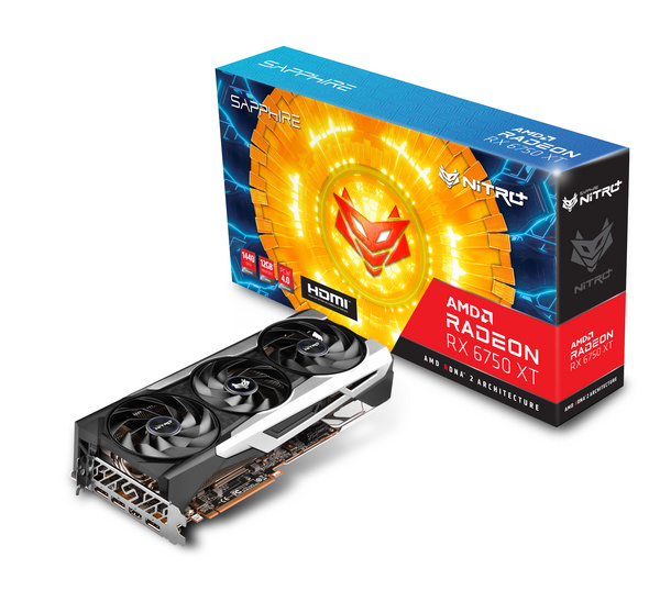 Kartelë grafike SAPPHIRE NITRO+ AMD Radeon RX 6750 XT GAMING OC12GB GDDR6 PCI Express 4.0 ATX (11318-01-20G)