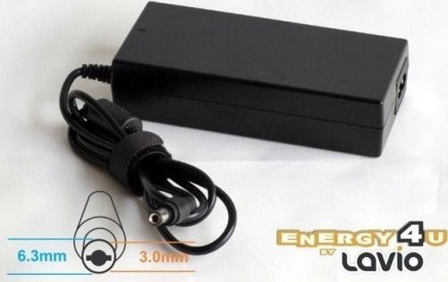 Adaptues rryme Energy4U PA09, 75W, 15V 5A, për laptop Toshiba