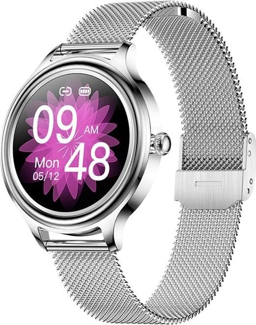 Smartwatch Kumi K3, 1.39", IP68, argjendtë